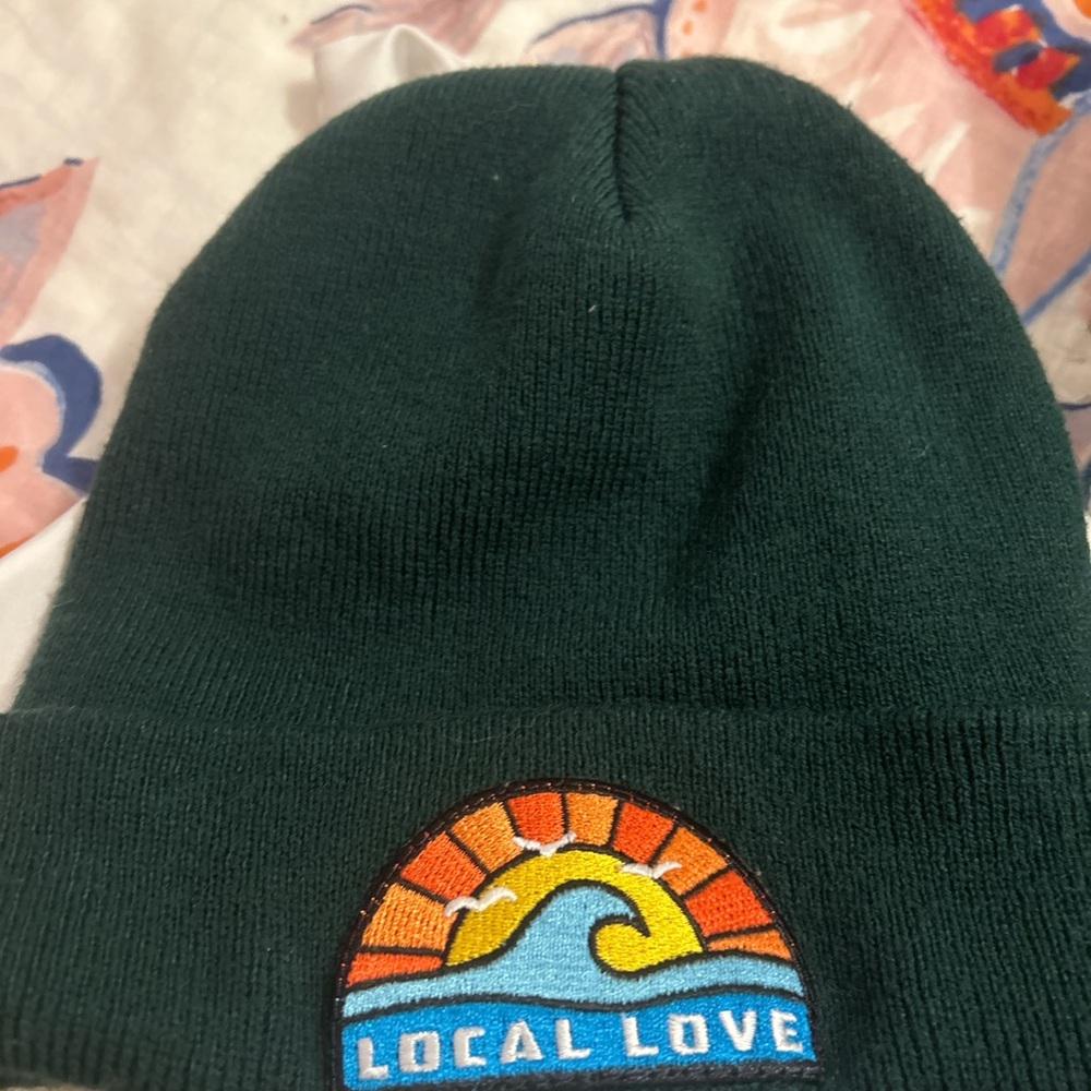 Local Love Green Beanie